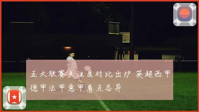 五大联赛关注度对比出炉 英超西甲德甲法甲意甲看点各异